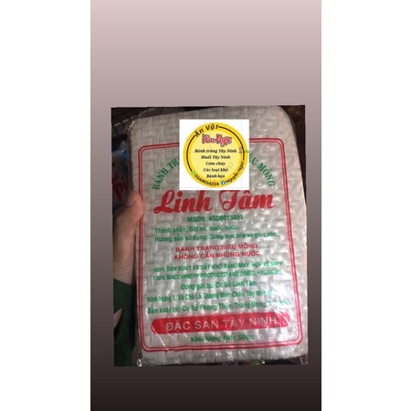 Bánh tráng siêu mỏng Linh Tâm_500g