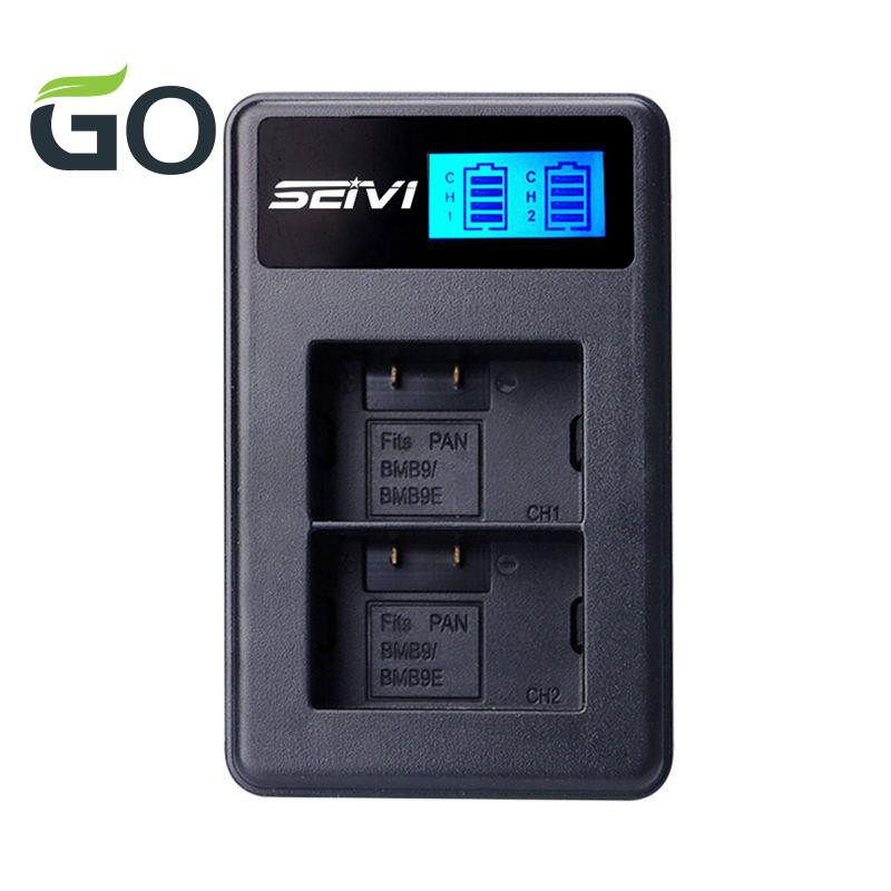 Bộ Sạc Pin Panasonic # G0Vn Dmw-Bmb9E Usb Màn Hình Lcd