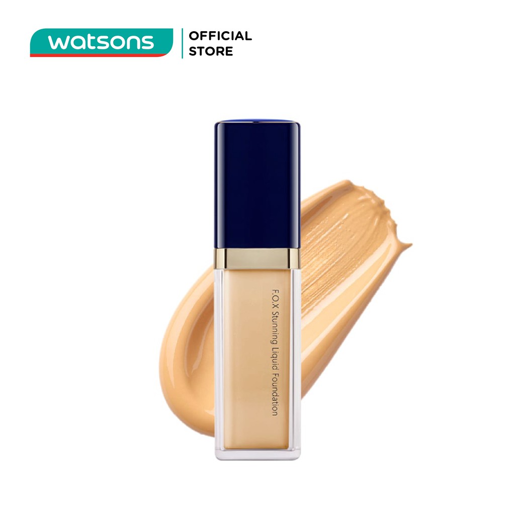 Kem Nền F.O.X Stunning Liquid Foundation SPF 30++ Dưỡng Ẩm Làm Sáng Da 30ml .#06 Light Skin