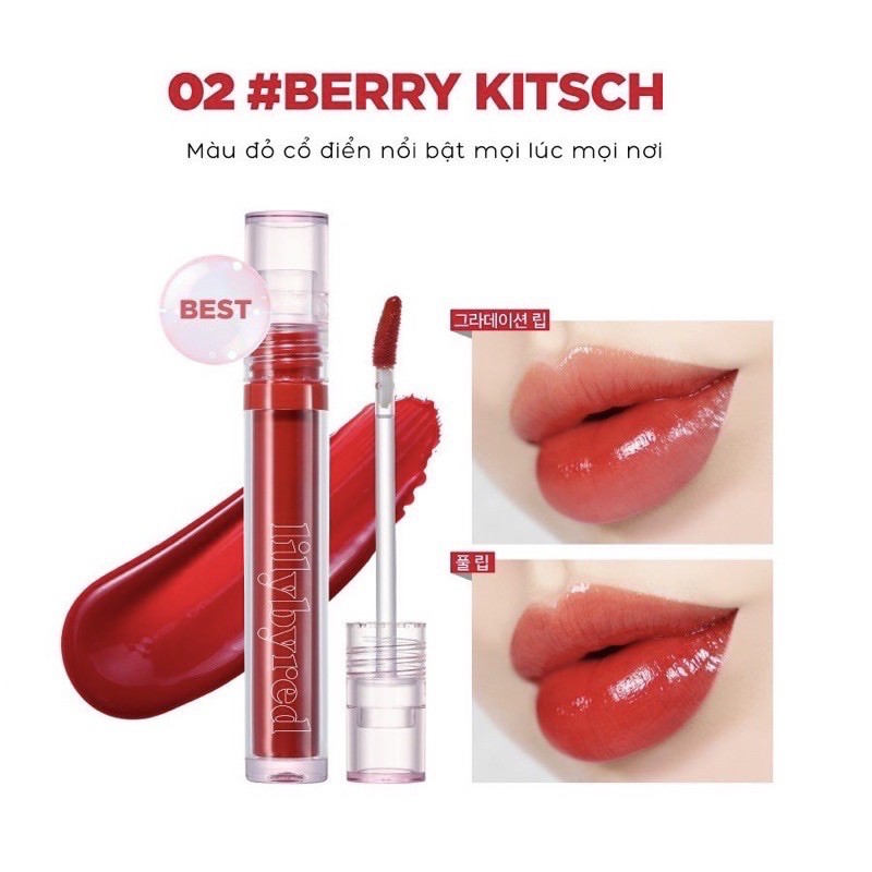 Son Tint Lilybyred Glassy Layer Fixing Tint Màu #07 Sunset Orange #08 Burnt Brick | BigBuy360 - bigbuy360.vn