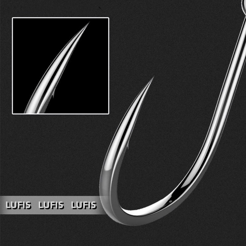 Set 50 Lưỡi Câu Cá Bằng Thép Cacbon