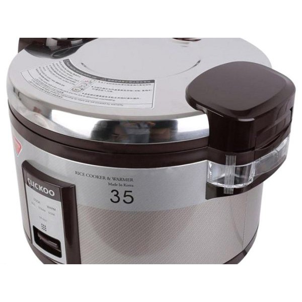 Hàng chính hãng - Nồi cơm điện Cuckoo CR-3521 inox 6.3L