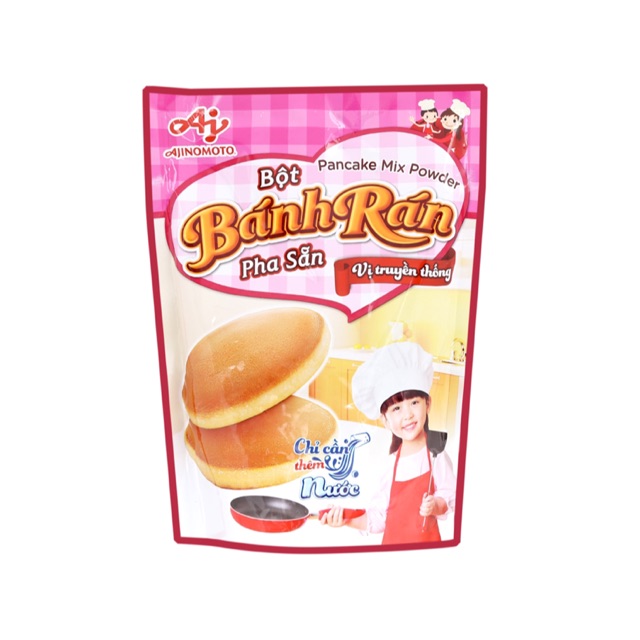 Bột bánh rán pha sẵn ajinomoto vị truyền thống 200g