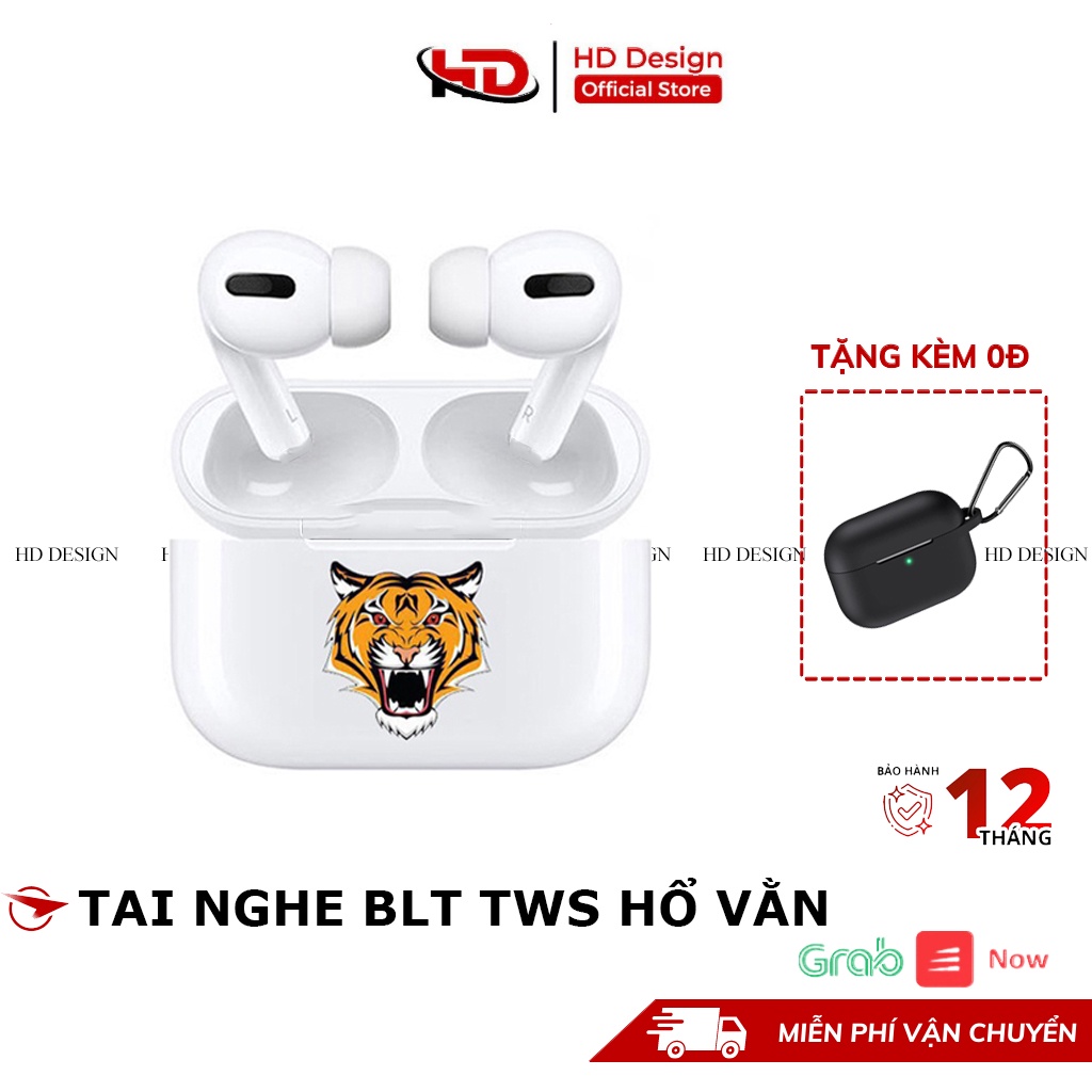 Tai Nghe Bluetooth Không dây TWS PRO Hổ Vằn Chip 1562M- Check Seting - Định Vị - Đổi Tên- Xuyên Âm - Chống Ồn - Pin trâu