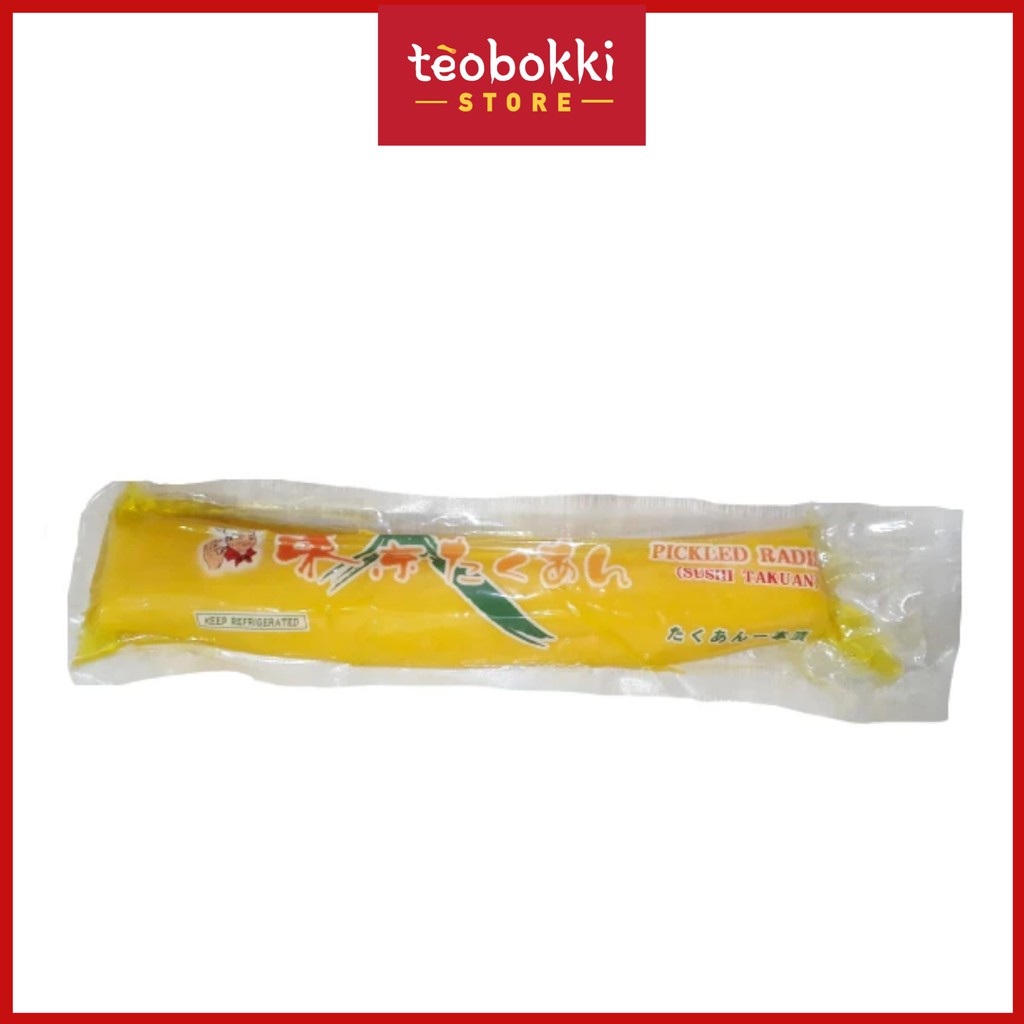 Củ cải vàng muối nguyên cây Takuan 500g