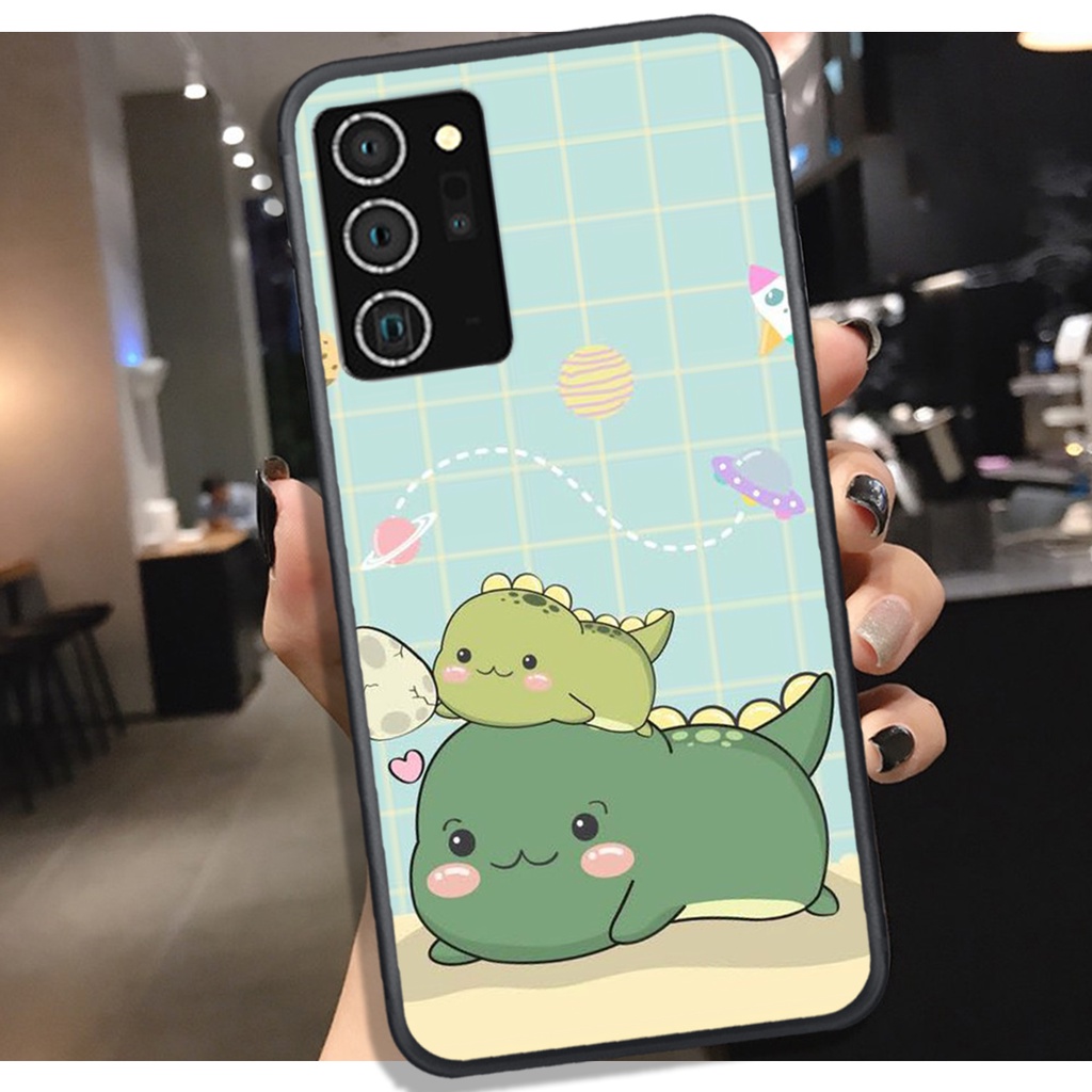 [HOT]ỐP SAMSUNG NOTE 20 - NOTE 20 PLUS - NOTE 20 ULTRA - S20 - S20 PLUS , IN HÌNH KHỦNG LONG CHIBI SIÊU DỄ THƯƠNG.