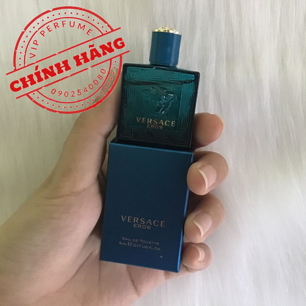 Nước hoa nam chính hãng Versace Eros EDT 5ml