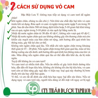 [Túi lớn loại 1kg] Trần bì sấy khô - Taphaco - Hàng công ty chất lượng cao