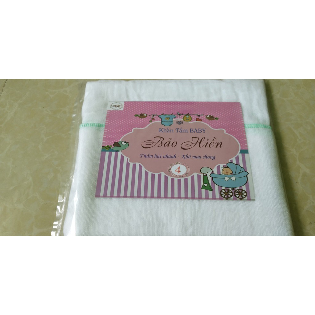 2 Khăn tắm baby 3 lớp