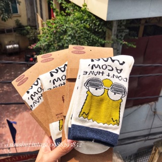 Tất Simson Unisex cổ cao Nam Nữ