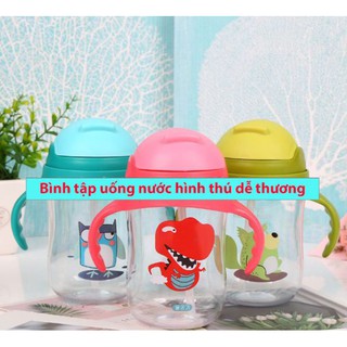 Bình tập uống nước cho bé – hàng xuất hàn 350ml BTU02