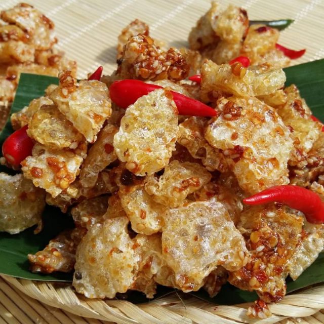 Da heo chiên nước mắm