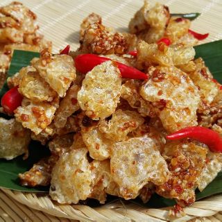 Da heo chiên nước mắm