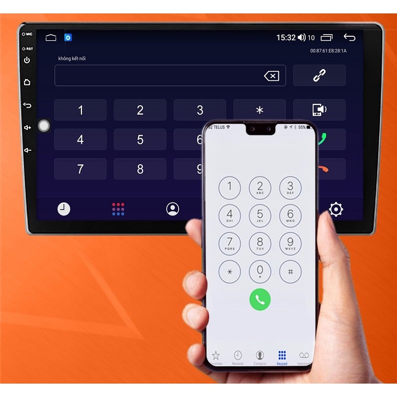 Bộ màn hình OLEDPRO C8S liền camera 360 cho xe NISSAN NAVARA -phụ kiện trang trí nội thất xe hơi, camera cảm biến lùi
