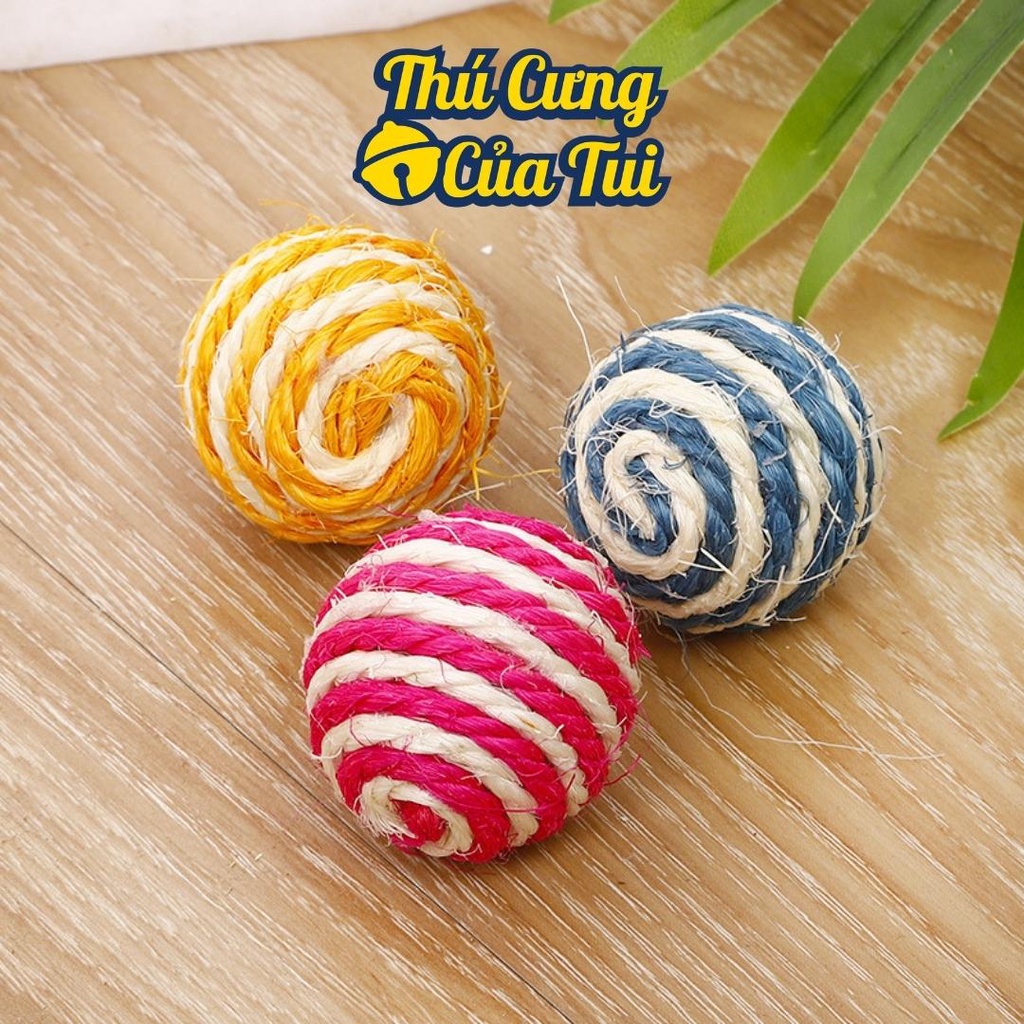 Bóng Dây Thừng Đồ Chơi Cho Chó Mèo - Thú Cưng Của Tui