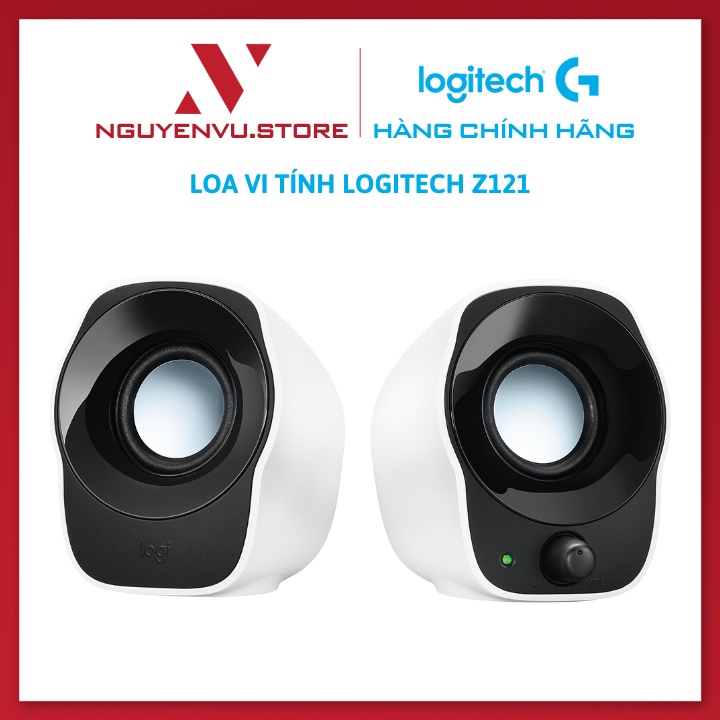 Loa Vi Tính Logitech Z121 2.0 - Hàng Chính Hãng