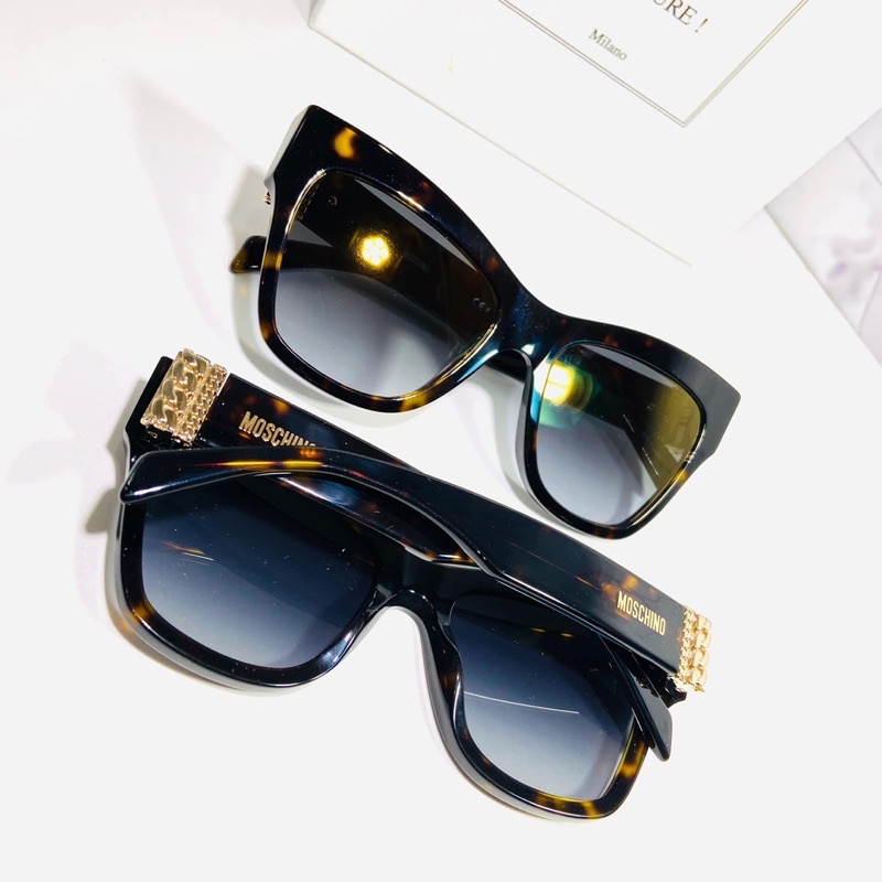Kính MOSCHINO gọng havana