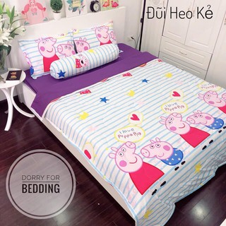Siêu Phẩm sét chăn+ga gối đũi hè
