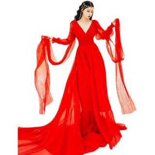Đầm Vintage, Váy Maxi Đi Biển V56, Chất Voan Mềm Mát, Màu Trắng, Đỏ, Siêu Phẩm Của Tín Đồ Sống Ảo, Mẫu Mới Hè 2021