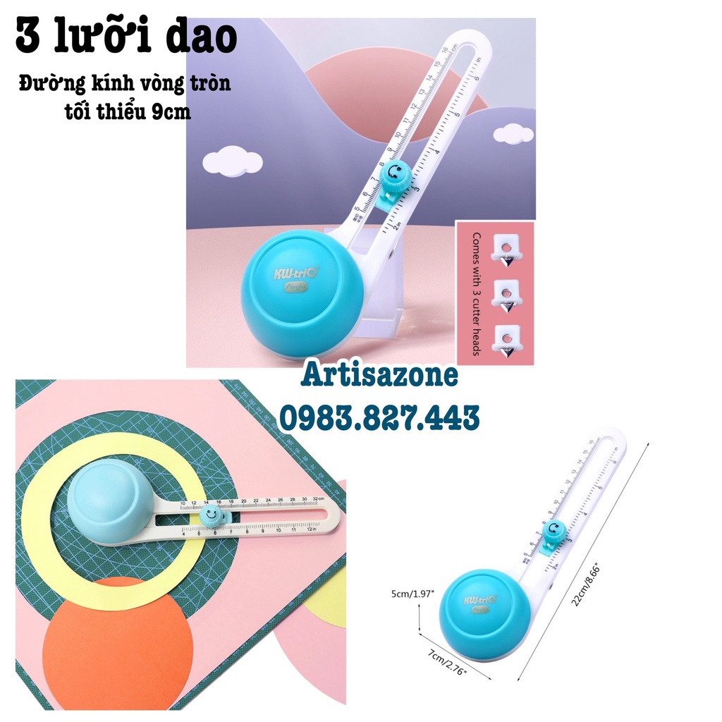 Compa cắt tròn phiên bản mới  - 01 chiếc