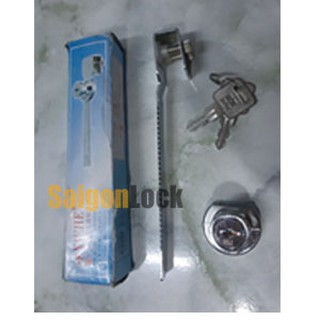 Ổ khóa tủ kính lùa răng cưa