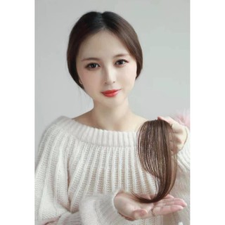 [ TÓC THẬT ]Tóc mái dài Hai bên- free ship toàn quốc