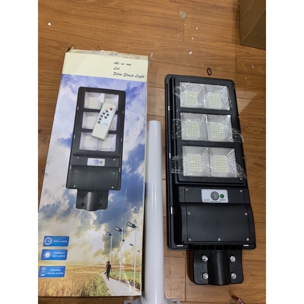 Đèn đường năng lượng mặt trời trang trí sân vườn HAPOVA BELIC 3015 công suất 150W