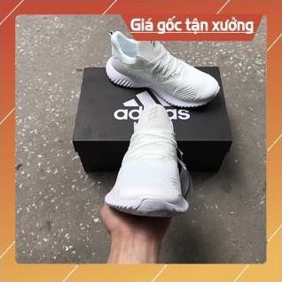 [FreeShip+Giá Hủy Diệt] Giầy Alphabounce xịn sò Full phụ kiện, Giày thể thao nam nữ Sneaker Alphabounce Full trắng