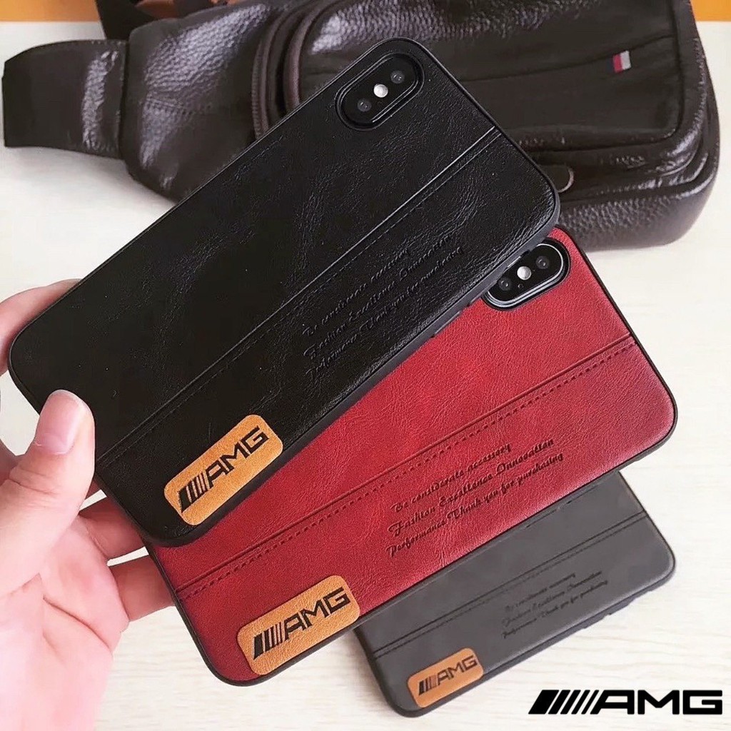 Ốp da AMG dành cho các dòng Iphone 6/6s/6plus/7plus/8plus/X,XS