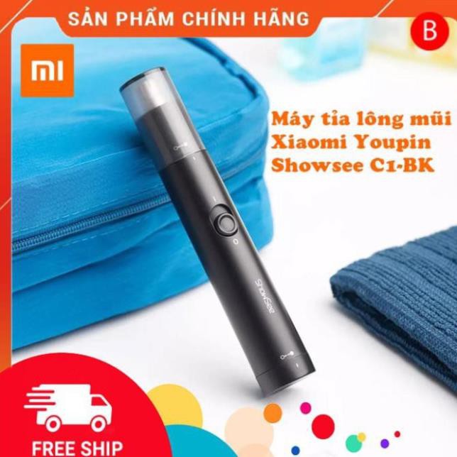 [Freeship] Máy cắt tỉa lông mũi Xiaomi Showsee C1-BK sản phẩm chính hãng Xiaomi