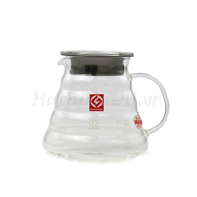 BÌNH CÀ PHÊ HARIO V60-XGS-60TB 600ML - Hachi Hachi Japan Shop