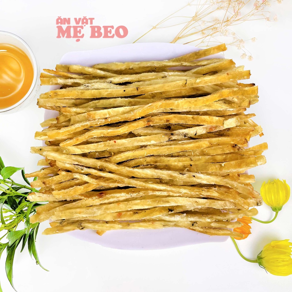 250Gr Khô Cá Thiều Que Ăn Vặt Shop Mẹ Beo Cực Ngon
