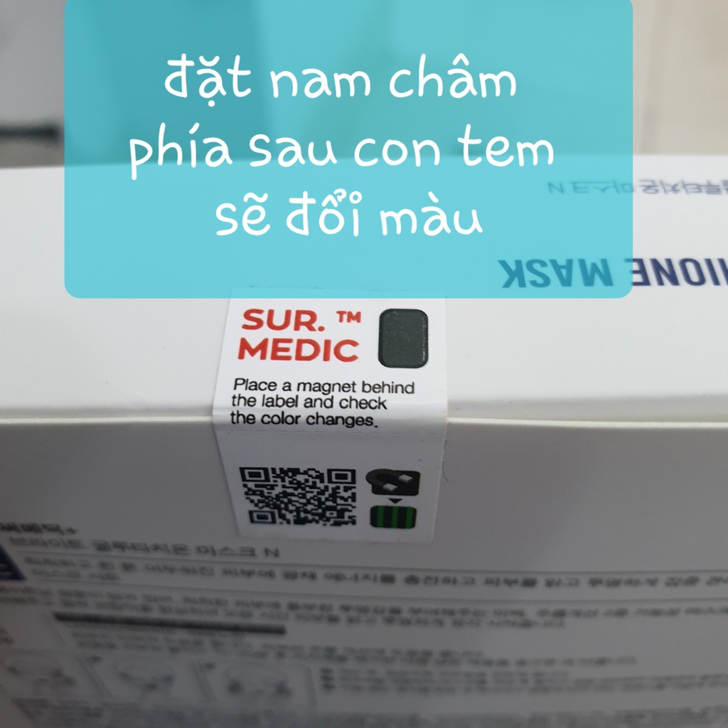 Mặt Nạ Trắng Da Sur.Medic Sur Medic  Bright Glutathione Mask CÓ TEM CHỐNG HÀNG GIẢ