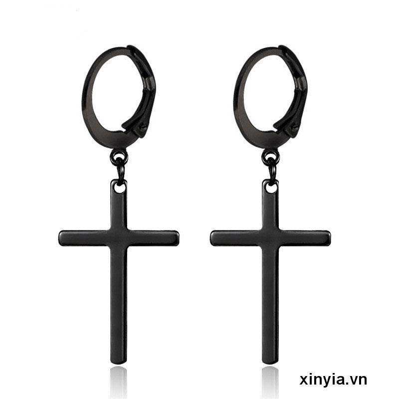 Bông Tai Dạng Dây Xích Bằng Thép Không Gỉ Thời Trang Cá Tính