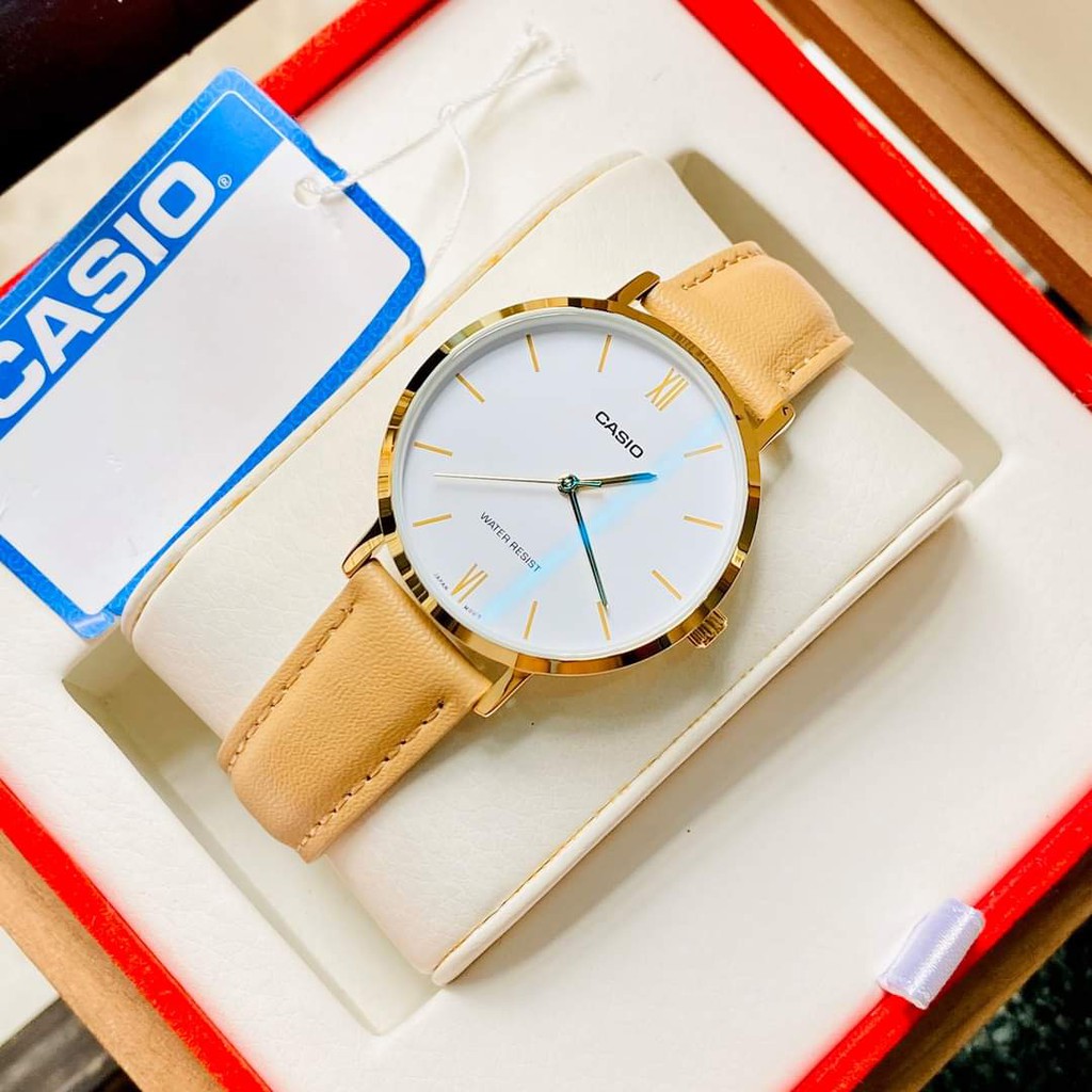 Đồng hồ nữ Casio LTP-VT01GL dây da cao cấp giá rẻ