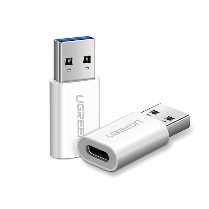 Đầu chuyển đổi USB-C sang USB 3.0, dùng cho PC, laptop, macbook, điện thoại... UGREEN US204, US276