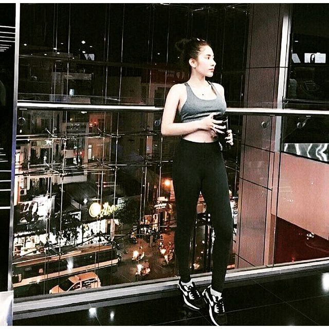 Quần legging nâng mông gen bụng ❤️ FREESHIP ❤️ quần legging cạp 6cm siêu cao