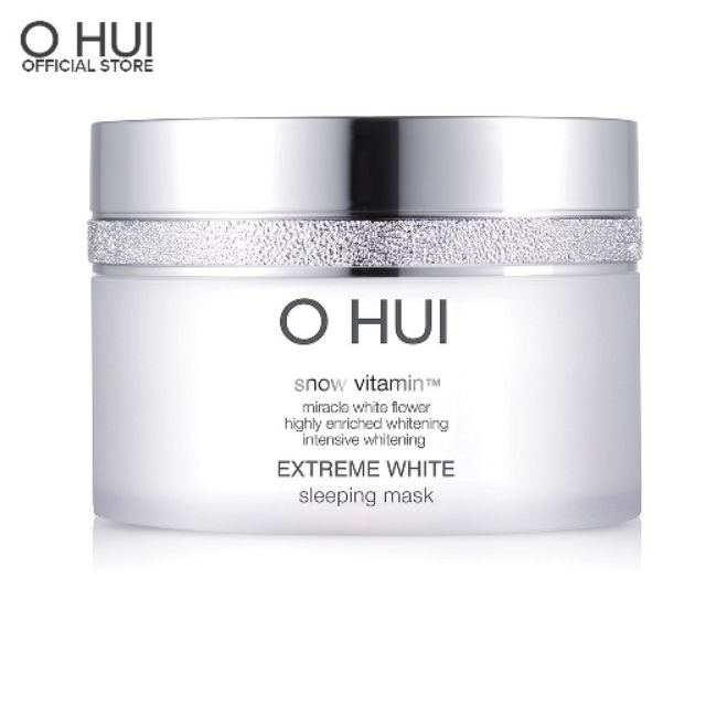 Mặt nạ ngủ dưỡng trắng da OHUI Extreme White Sleeping Mask 100ml