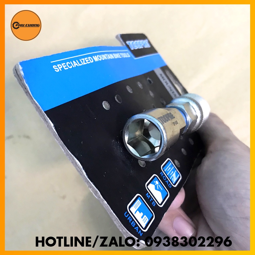 Cảo đùi đĩa xe đạp Toopre cao cấp - Vam tháo đùi đĩa Toopre đa năng TP 202
