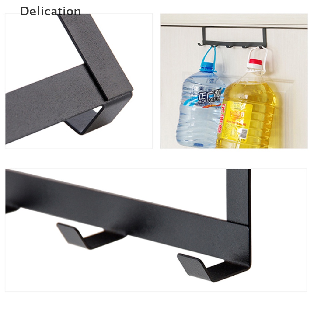 Giá Đỡ Móc Treo Đồ Gắn Cửa Tủ Bếp / Phòng Tắm Tiện Dụng
