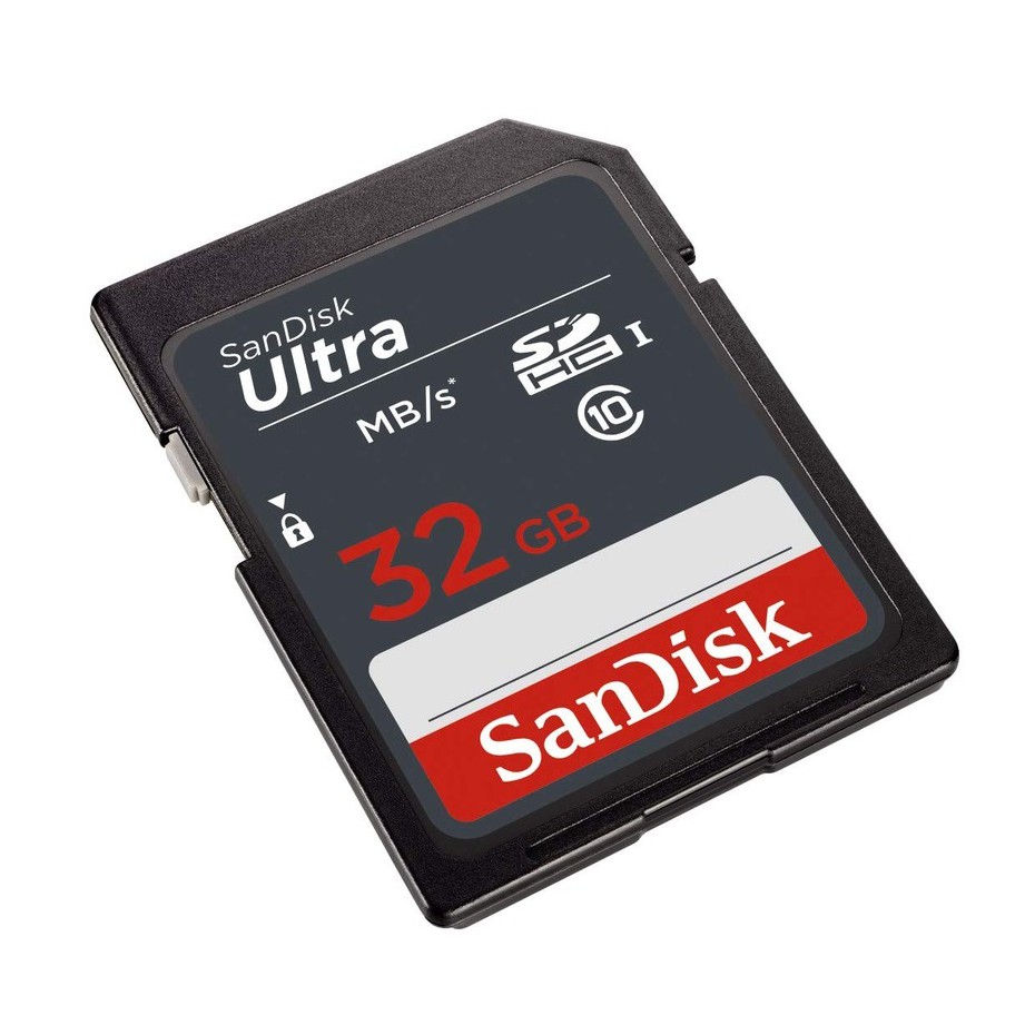 Thẻ nhớ SD Sandisk Ultra GN3 32GB 100MB/s UHS-I (cho máy ảnh) | BigBuy360 - bigbuy360.vn