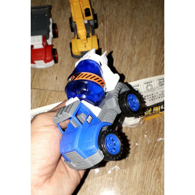 Sét 4 chiếc xe công trình chạy chớn bằng nhựa rất đẹp