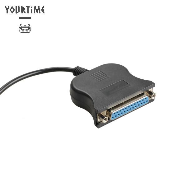 Cáp chuyển đổi USB 1.1 sang DB25 màu đen