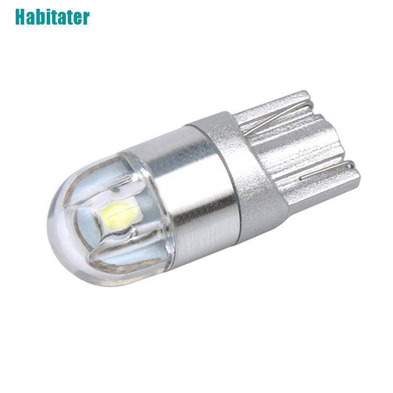 Set 10 Bóng Đèn LED T10 3030 2SMD W5W 194 168 Ánh Sáng Trắng Siêu Sáng Dành Cho Ô Tô