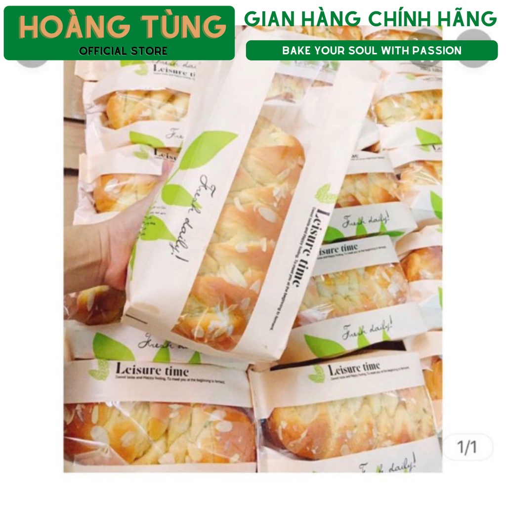 Túi giấy đựng bánh (10 chiếc)