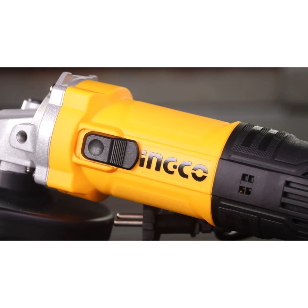 Máy mài góc cầm tay có điều tốc INGCO AG900285 220-240V, công suất 900W, đường kính đĩa mài 125mm vừa lưỡi cưa TSB111555