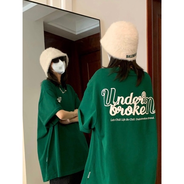 Áo thun Under Broke màu Xanh
