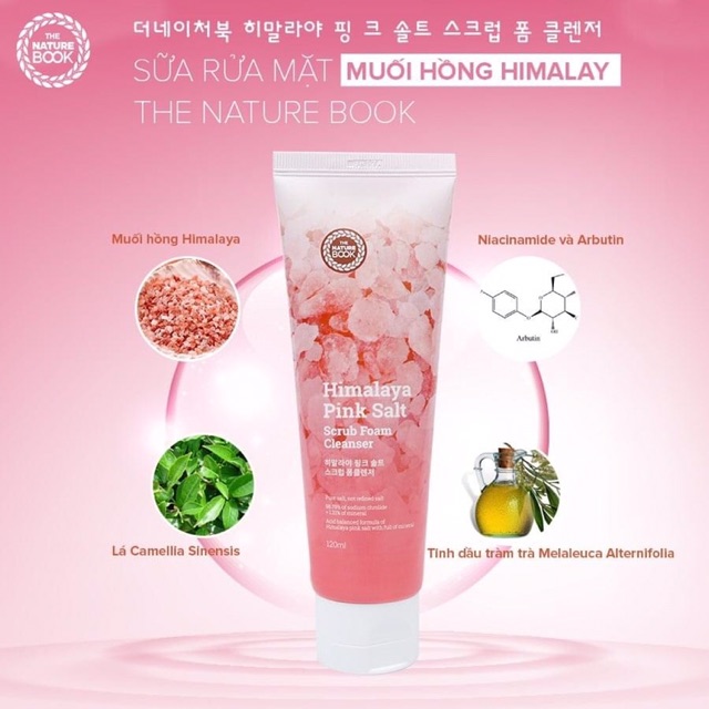 Sữa rửa mặt chiết xuất muối hồng Hymalaya