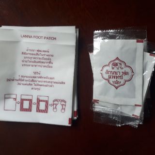 Miếng dán thải độc chân LANNA FOOT PATCH