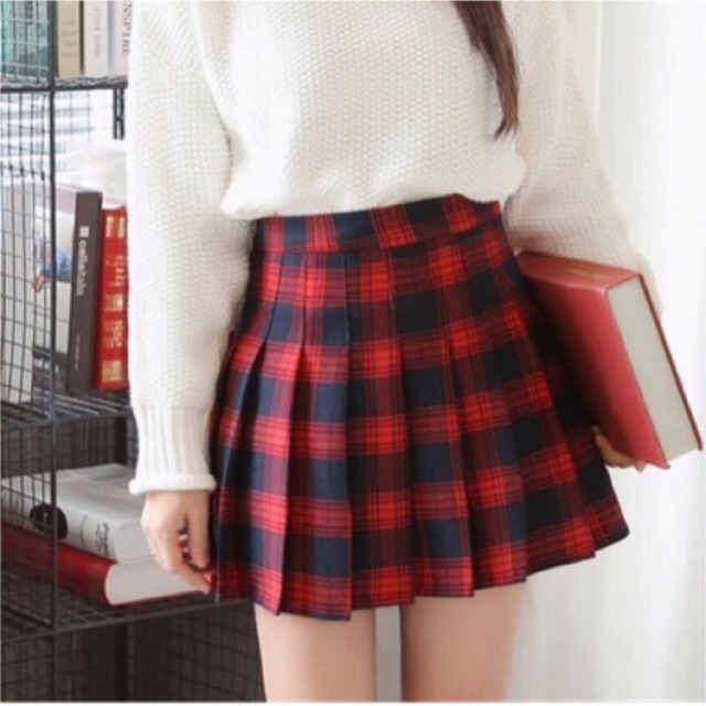 Chân váy tennis kẻ ❤️